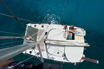 Sailing Catamaran day cruise - Rhodes with lunch & drinks