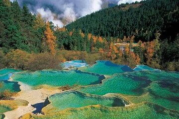 Private Day Tour to Huanglong Park by Bullet Train from Chengdu