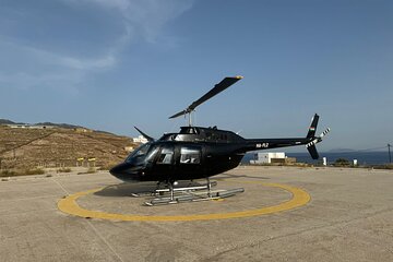 Helicopter Transfer Santorini - Mykonos or vice versa - up to 4