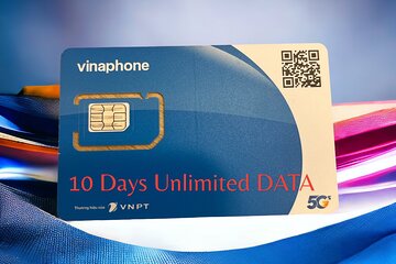 10 Days Unlimited DATA SIM CARD Vietnam