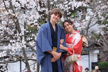 [Kyoto Kimono Rental mimosa] Couple Plan Kimono/Yukata Rental