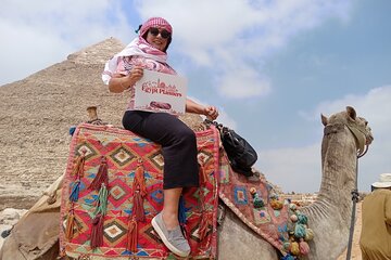 All inclusive Private Giza Pyramids Tour with Saqqara and Memphis