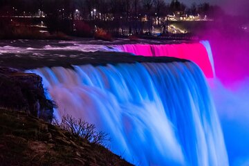 American Falls Evening Lights Tour with Maid and Cave