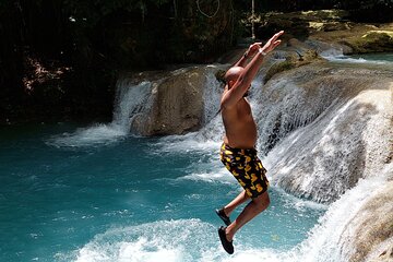 Blue Hole, Secret Falls and River Tubing Combo From Ocho Rios 