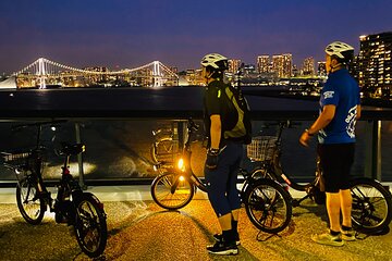 [Summer only] Twilight E-assist bike tour in tokyo