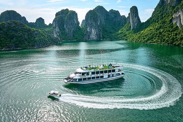 Full Day Ha Long Bay On 5 Star Sonata Cruise with Live Music