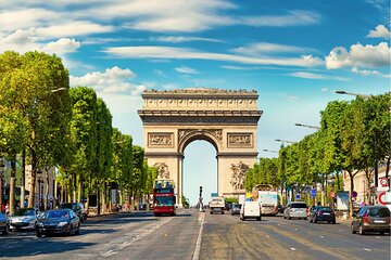 Paris: Arc de Triomphe's Audio Tour with Rooftop Access