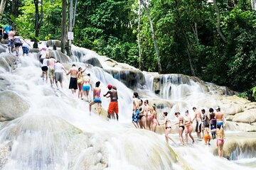 6 Hour Blue Hole Secret Falls and Dunn's River Falls Private Tour