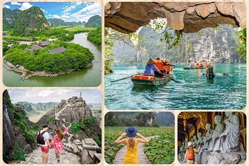 Exploring Bai Dinh Pagoda -Trang An -Mua Cave with Buffet Lunch 1 Day From Hanoi