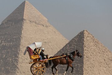 Cairo Over day Trip (Pyramids & Sphinx & Egyptian Museum) from Hurghada