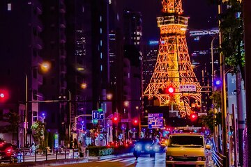 Tokyo Twilight Expedition Car Tour – Nighttime City Cruise!