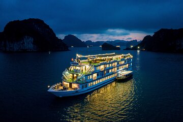 Ha Long Bay 2D1N on Dragon Crown Cruise with Transfer