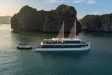 Indulge in Luxury: JadeSails' Day Cruise to Lan Ha Bay from Hanoi