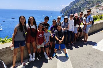 From Ashes to Azure: Private Pompeii & Amalfi Coast with Pick Up