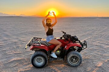 Makadi Bay: Sunset Quad & ATV Adventure & Seaview