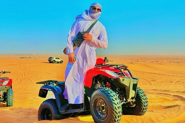 Dubai Desert Safari Experience BBQ Dinner,Camel Ride, Quad Biking