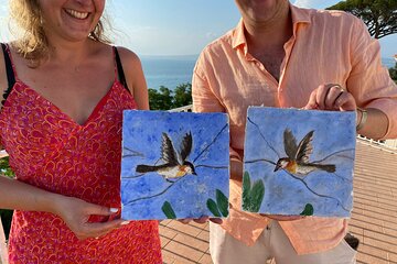 Workshop Fresco Painting & Aperitivo Seaview in Sorrento coast