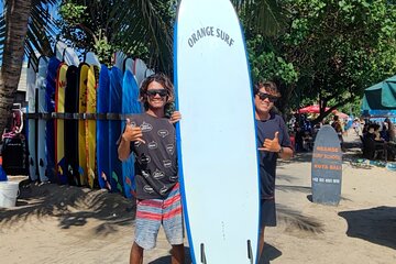  Kuta Beach Bali, 1 on 1 Surfing Lesson Orange Surf Bali