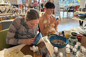 Painting Classes Orange County: Ceramic Plates & Bowls