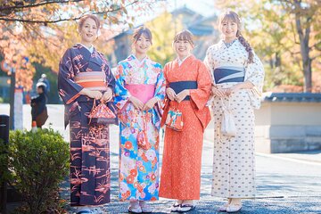 Kyoto Kimono Rental Chamatsu Ladies Plan with Hair Set