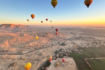 Hot Air Balloon In Luxor + Private Full Day Tour In Luxor Temples