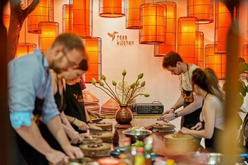 Vietnamese Cooking Class in Indochine Villa with Market Tour 