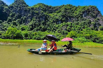Ninh Binh Excursion Swimming, Biking, Sunset Party with Limousine