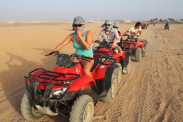 3-Hour Quad: Explore a Bedouin Village and Camel Ride in Hurghada