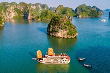 3 Days 2 Nights Halong Bay Voyage in Victory Cruise with Lunch