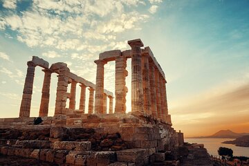 Temple of Poseidon, Cape Sounion & Riviera Private Sunset Tour
