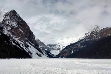 Lake Louise Johnston Canyon Icewalk Banff Town tour from Canmore