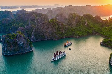 3 Days and 2 Nights Valentine 5 Star Cruise in Halong Bay