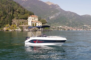 Boat Rental Without License on Lake Como from 2 to 8 Hours