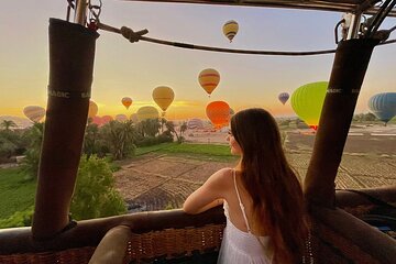 1 Day Private Tour with Hot Air Balloon from Hurghada to Luxor