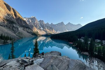 Moraine Lake And Lake Louise From Banff