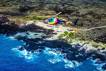 Kona Coast Hualalai Volcano-60Min Helicopter Tour-Door Off or On