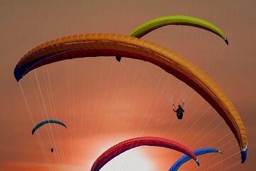 From Bali: With transfer Paragliding private experience