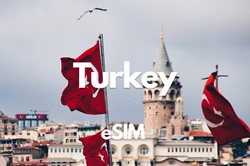 Turkey Data eSIM 0.5GB daily to 50GB 30 Days