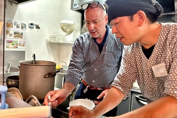 Ramen Making and Izakaya Menu Experience by a Japanese Chef