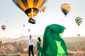 Professional Photoshooting Among Valleys of Cappadocia