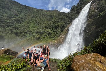 Zip-line, Climbing and hiking in the Salto del Buey waterfall