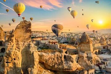 Istanbul to Cappadocia by plane 2 Days 1 Night Hot Air Balloon