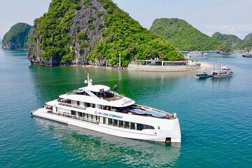 Explore Ha Longs Wonders Luxury Symphony Cruise to Caves Island