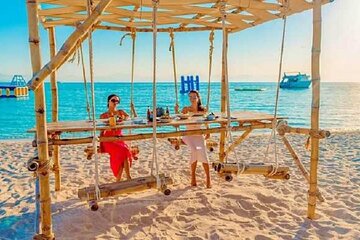 Sunset Hula Hula Paradise Island with Lunch from Hurghada