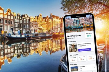 Amsterdam Exploration Private Game and City Tour on your Phone