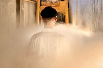 Meditation in the Clouds at the Shrine