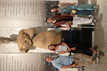 Giza Pyramids, Sphinx, Egyptian Museum day tour with a guide