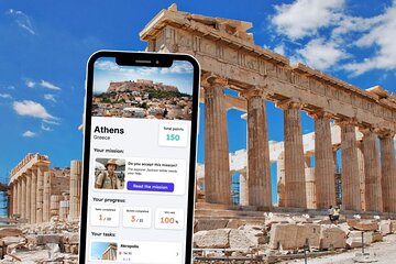 Athens Exploration Private Game and City Tour on your Phone