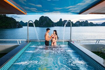 Halong Bay Island 5 Star Luxury Cruise Day Tour