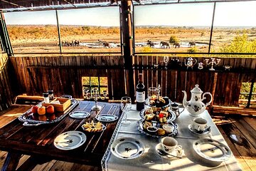 Vintage High Tea in the Savannah, Victoria falls Hotel catering